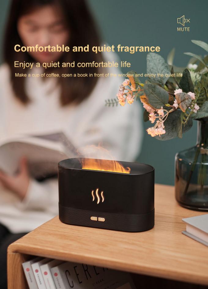2023 Difusor de Aroma de Venda Quente 180ml Umidificador de Fogo 3D Umidificador de Chama de Fragrância Ultrassônica 6