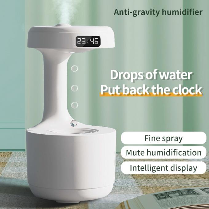 HOMEFISH Carregamento USB Anti-Gravidade Humidificador de gota de água 36db-45db Baixo ruído 3