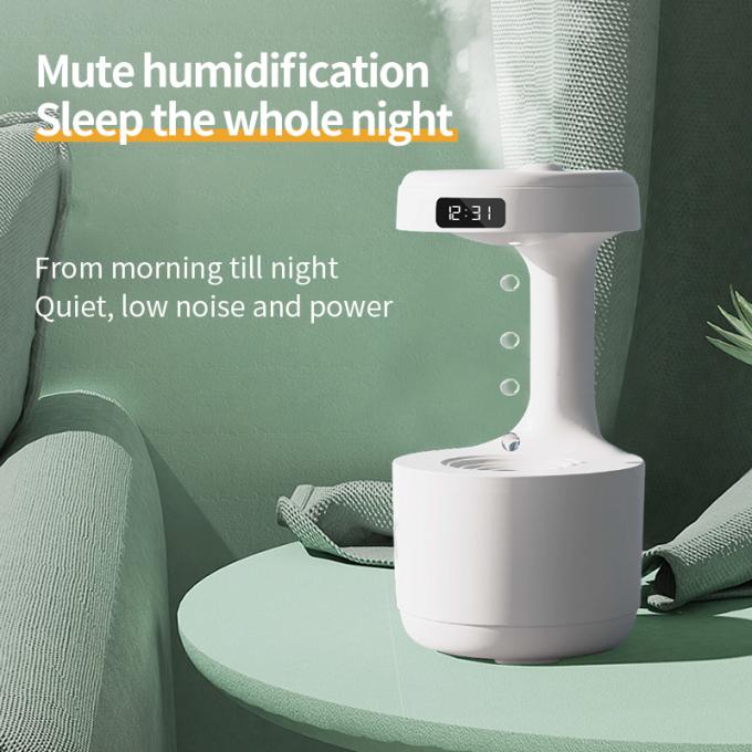 HOMEFISH Carregamento USB Anti-Gravidade Humidificador de gota de água 36db-45db Baixo ruído 4
