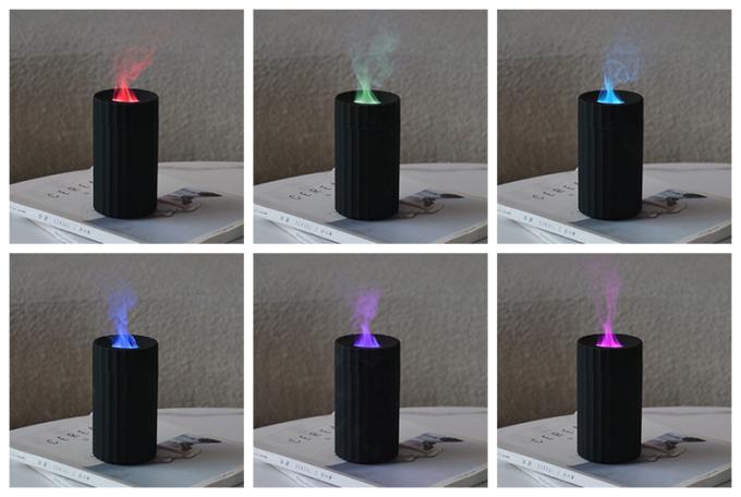 Tipo C Humidificador de Chama de 100 ml Difusor de Aromas de Fogo Com Luz de Mudança LED de 7C 9