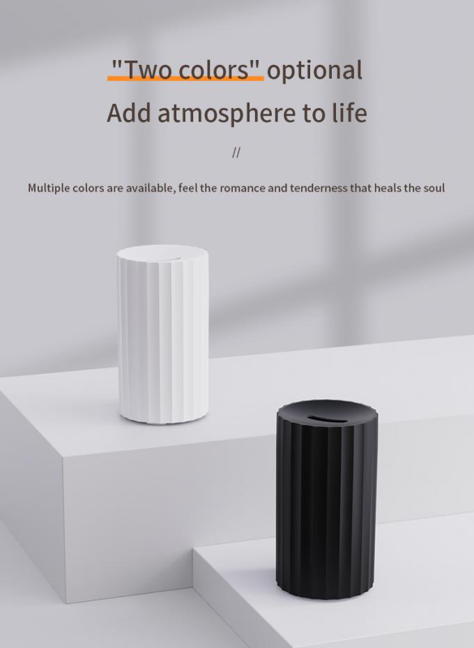 Tipo C Humidificador de Chama de 100 ml Difusor de Aromas de Fogo Com Luz de Mudança LED de 7C 11