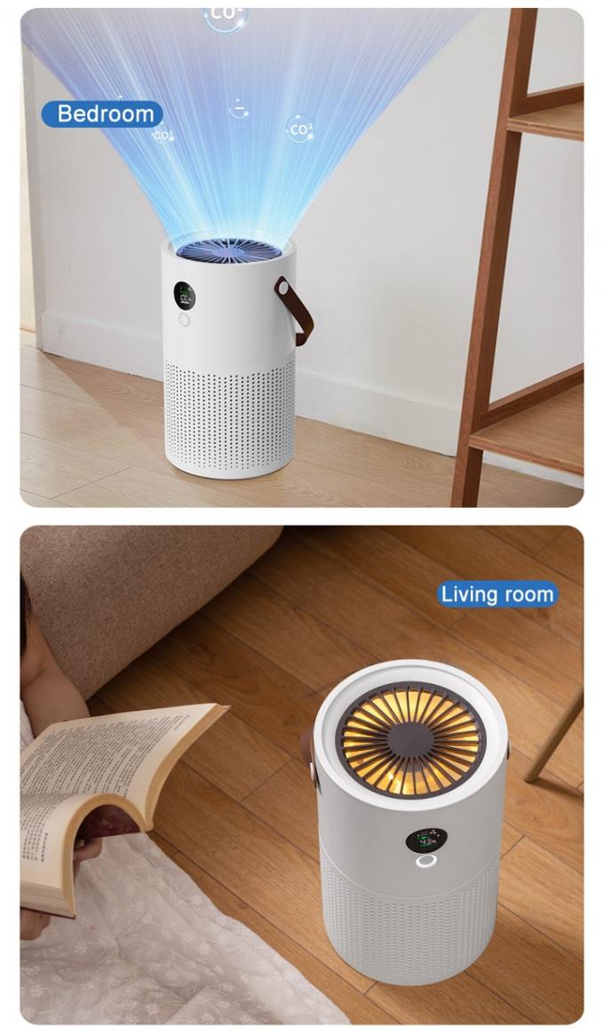 HOMEFISH Fumo Pm2.5 Íon Negativo Limpador de Escritório Limpador de Ar 20
