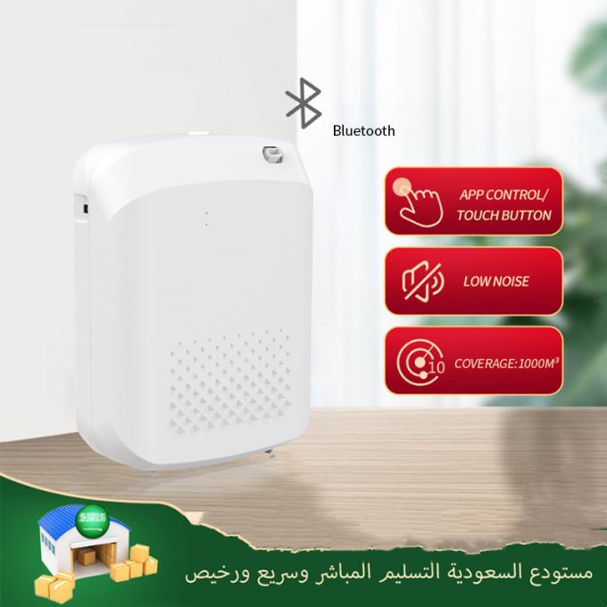 1000CBM Nano Atomização Grande Capacitação Aroma Diffuser 400ML Grande Capacidade De Parede Montado Óleo Essencial Diffuser Com Bluetooth 0