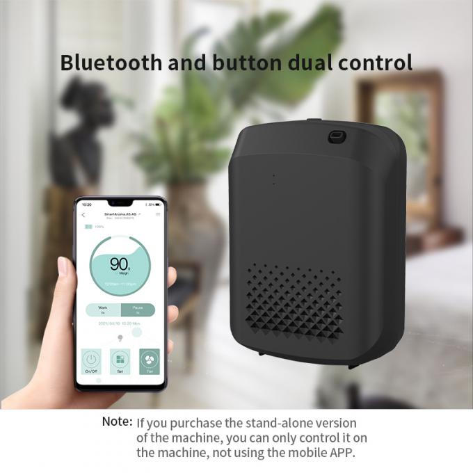 1000CBM Nano Atomização Grande Capacitação Aroma Diffuser 400ML Grande Capacidade De Parede Montado Óleo Essencial Diffuser Com Bluetooth 2