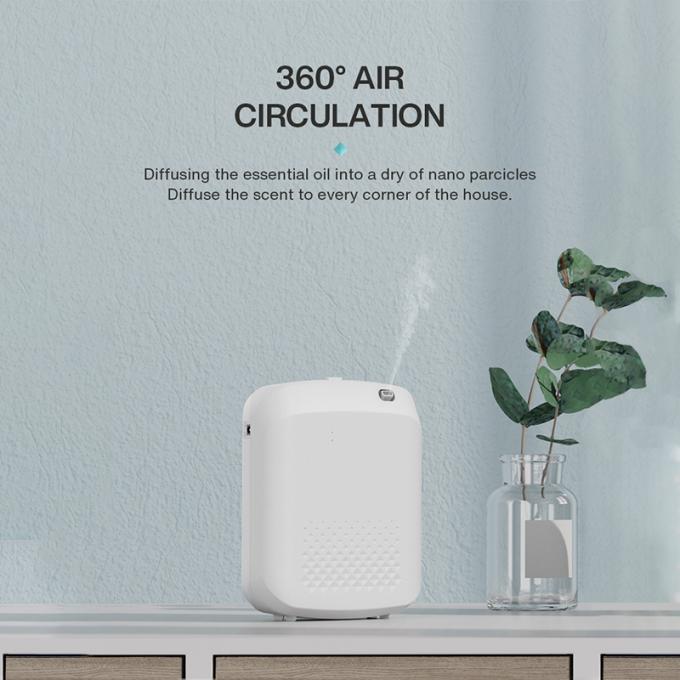 1000CBM Nano Atomização Grande Capacitação Aroma Diffuser 400ML Grande Capacidade De Parede Montado Óleo Essencial Diffuser Com Bluetooth 6