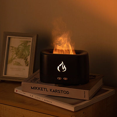 Bom preço HOMEFISH 230ML Aromaterapia Ultra-sônica Flame Aroma Diffuser com luz quente on-line