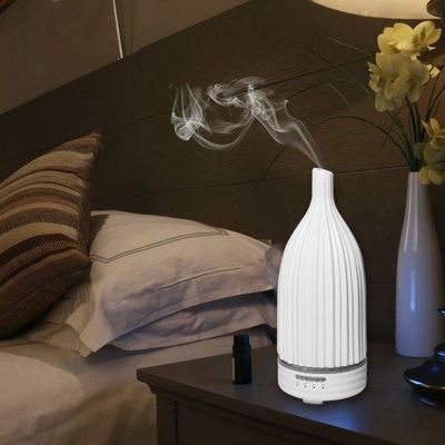 Bom preço Venda Quente 120ml Elegante Casa Tranquilo Diffuser Óleo Aromas Cerâmicos Diffuser Fragrância Perfumada Ultrassônico Diffuser Aromas Cerâmicos on-line