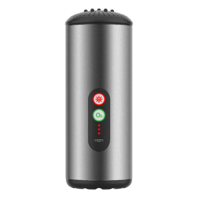Purificadores de ar de carro portáteis de novo design Ionizador de poeira Pm2.5 Reduzindo baixo ruído Purificador de ar de carro com esterilização por luz UVC
