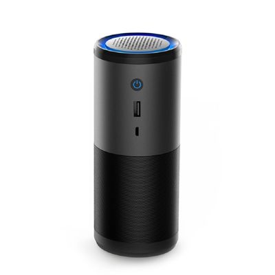 Bom preço Homefish 4 em 1 Carvão Ativado Íon Negativo HEPA Purificador de Ar Micro USB Carregamento on-line