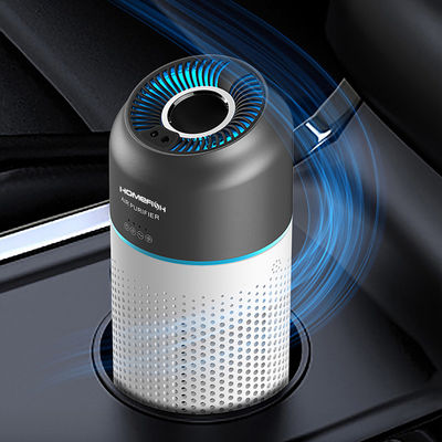 Bom preço HOMEFISH PM2.5 TVOC Sensor Purificador de Ar de Carro Com Hepa Filter Controle de Gestos on-line
