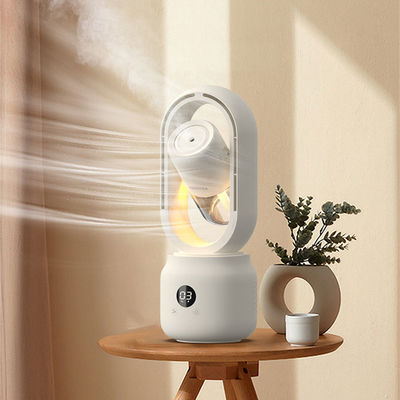comprar HOMEFISH 300ml Tanque de água 2000mah Recarregável Humidificador de quarto Ventilador Sem Vane online manufacture