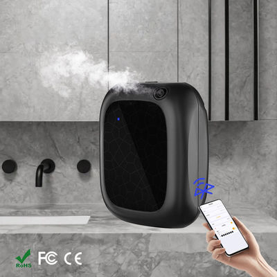 Bom preço Hoteis comerciais WIFI Smart Diffuser de perfume Mural Montado 200ml Nebulizer sem água Mini portátil Diffuser de perfume de óleo de mesa on-line