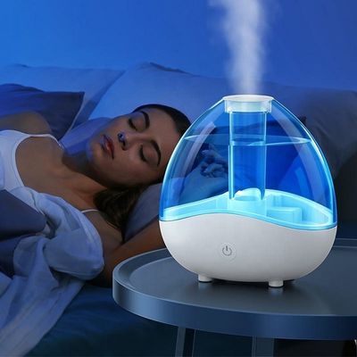 Bom preço HOMEFISH Umidificador de Sala Ultrassônico 2 Velocidade Grande Capacidade 1.5L on-line
