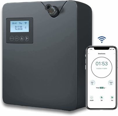 Bom preço Smart WIFI Hotel Lobby Máquina de difusores de fragrâncias de perfume HVAC Óleo de aroma Máquina de difusores de fragrâncias elétricos para marketing de fragrâncias on-line