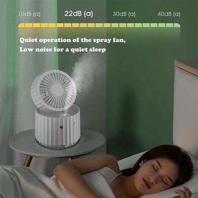 Ventilador recarregável de escritório USB Ventilador de refrigeração portátil e dobrável
