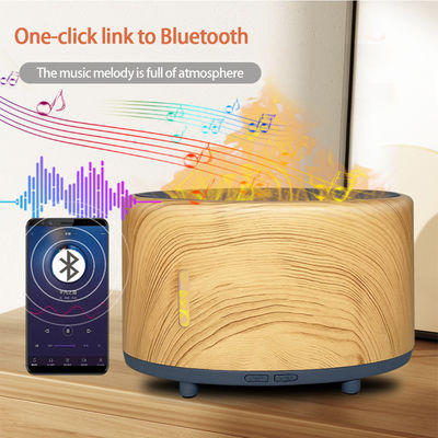 Bom preço Humidificador de Chama Tranquila Bluetooth Remote LED Aromaterapia Personalizado 150ml on-line