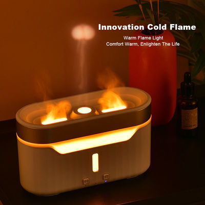 Bom preço 2023 Novo Flame Water Atomization Medusa Fog Humidifier Desktop Portátil Óleo Essencial Aroma Diffuser com Atmosphere Light on-line