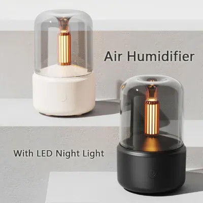 Bom preço Nebulizador de Nebulosas Humidificador de Aromaterapia Diffusor Mini Humidificador de Ar Portátil Diffusor Com Luz Atmosférica on-line