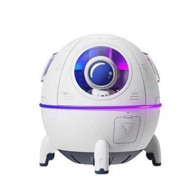 Bom preço Grátis Humidificador de Capsulas Espaciais Cute Design USB Recarregável Mini Portátil Umidificador de Ar Ultrassônico Com Luz LED on-line