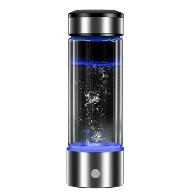 Bom preço Gerador de hidrogênio Copo Filtro de água 430ml Alcalino Fabricante de água rica em hidrogênio Ionizador de garrafa portátil Eletrólise pura de H2 on-line
