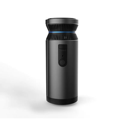 Bom preço Purificador de ar de automóvel de liga de alumínio integrado Controle inteligente Gerador de ozônio Tecnologia de aniões Mini umidificador de ar portátil on-line