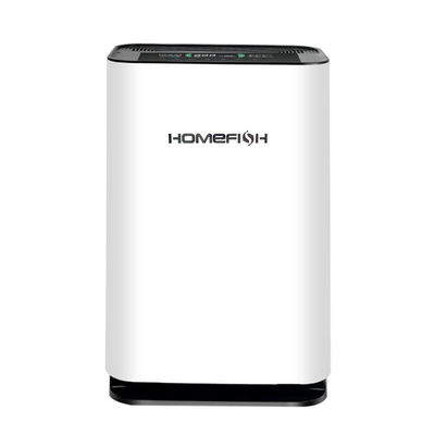 Bom preço Homefish ODM Purificador Acqua Airreiniger Smart Luftreiniger Hepa Air Scrubber PM2.5 UVC Umidificador de luz Purificador de ar on-line