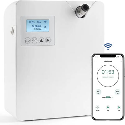 Bom preço Máquina de Aromas de HVAC Controle remoto 300ML Nebulizer de Ar Frio Portátil Máquina de Difusor de Aromas Inteligente Com Bluetooth on-line